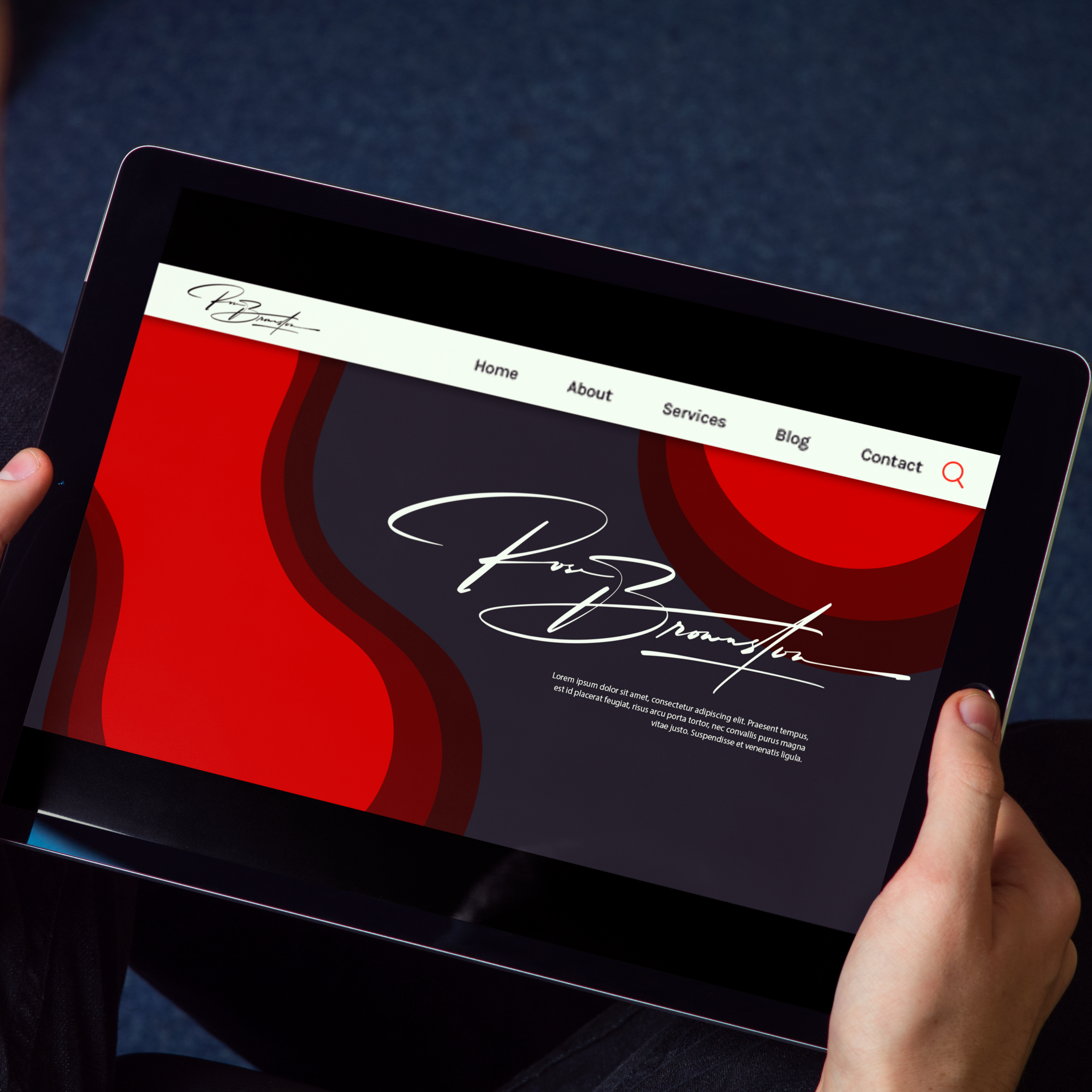 Website & Portfolio Identity